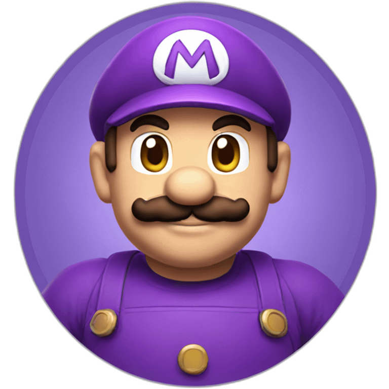 purple mario emoji