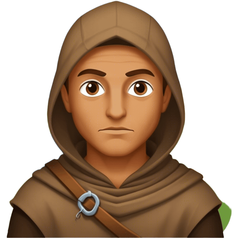 medieval thief in landscape emoji