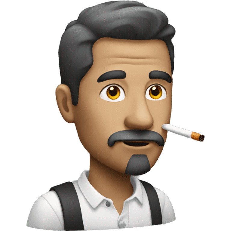 Man in smoking emoji