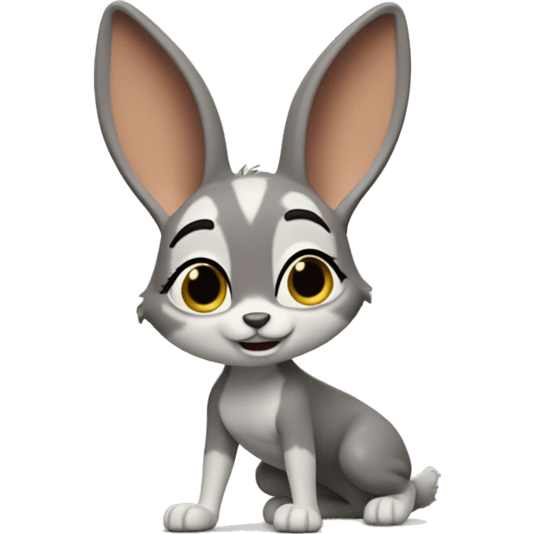 judy hopps downward dog emoji