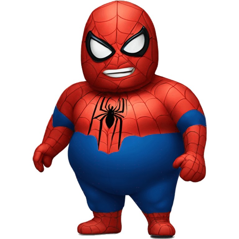 fat spiderman emoji