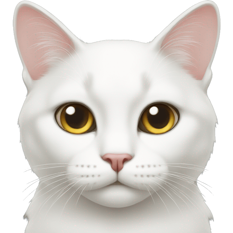 white cat emoji