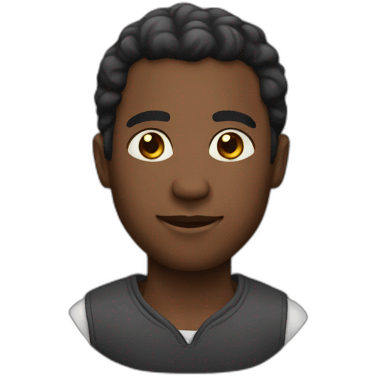 BLACK MAN emoji