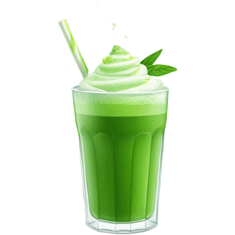 iced matcha emoji