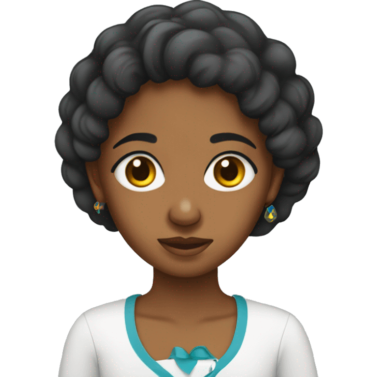 Eritrean girl emoji