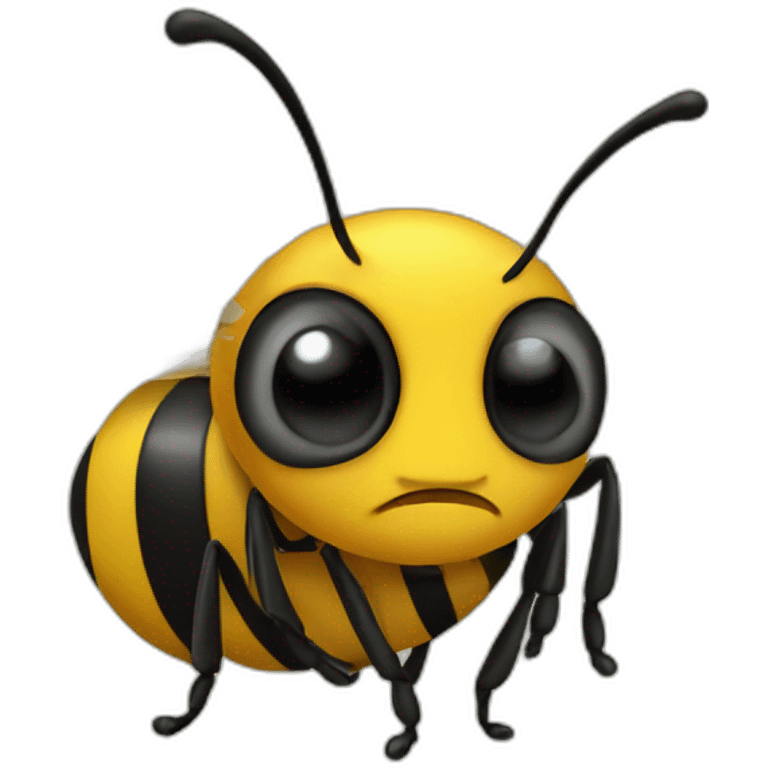 Donald Trump as bee emoji