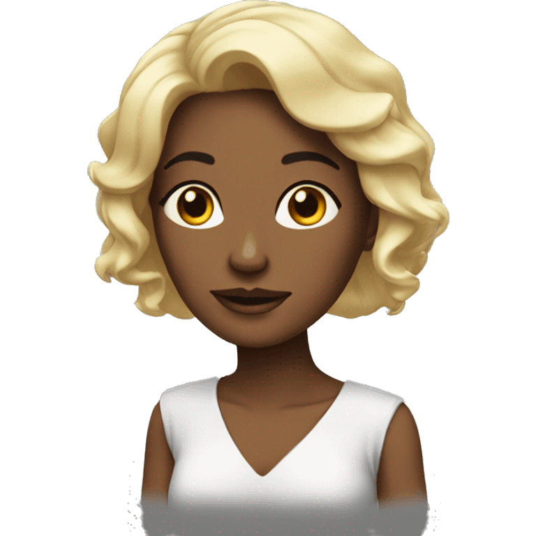 Very beautiful woman emoji