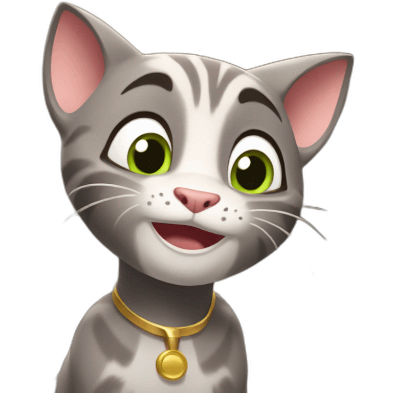 Talking Tom gold run  emoji