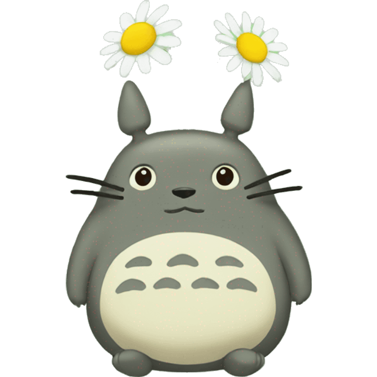 totoro daisy emoji