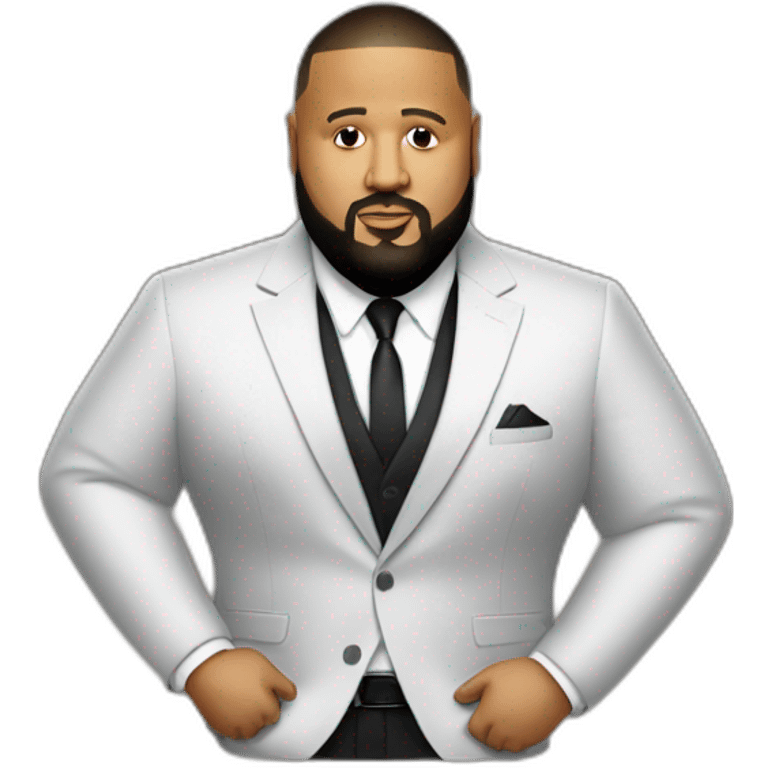 dj khaled wearing a suit emoji