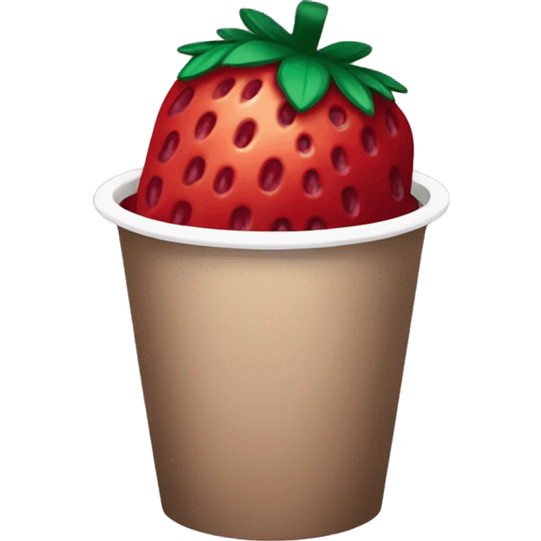 strawberry açaí from starbucks  emoji