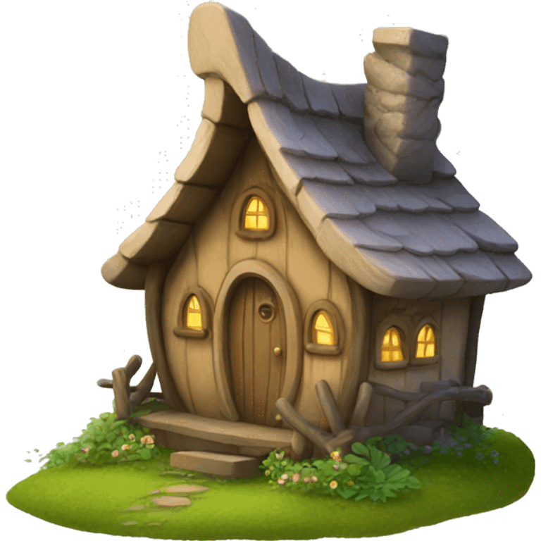 Fairy cabin emoji