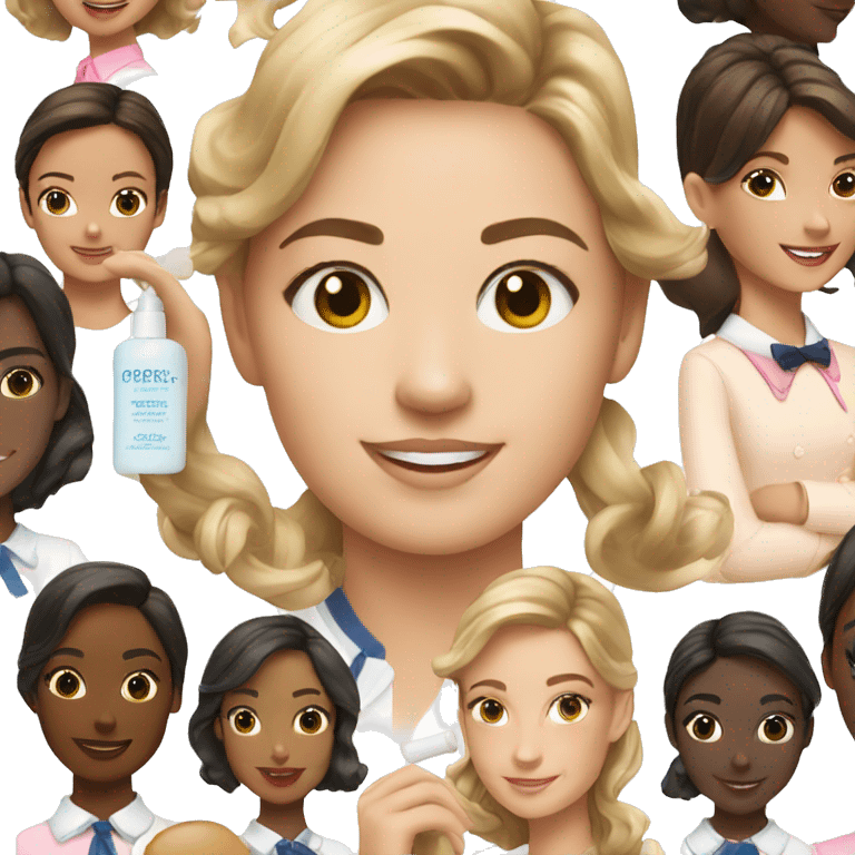 preppy skincare emoji