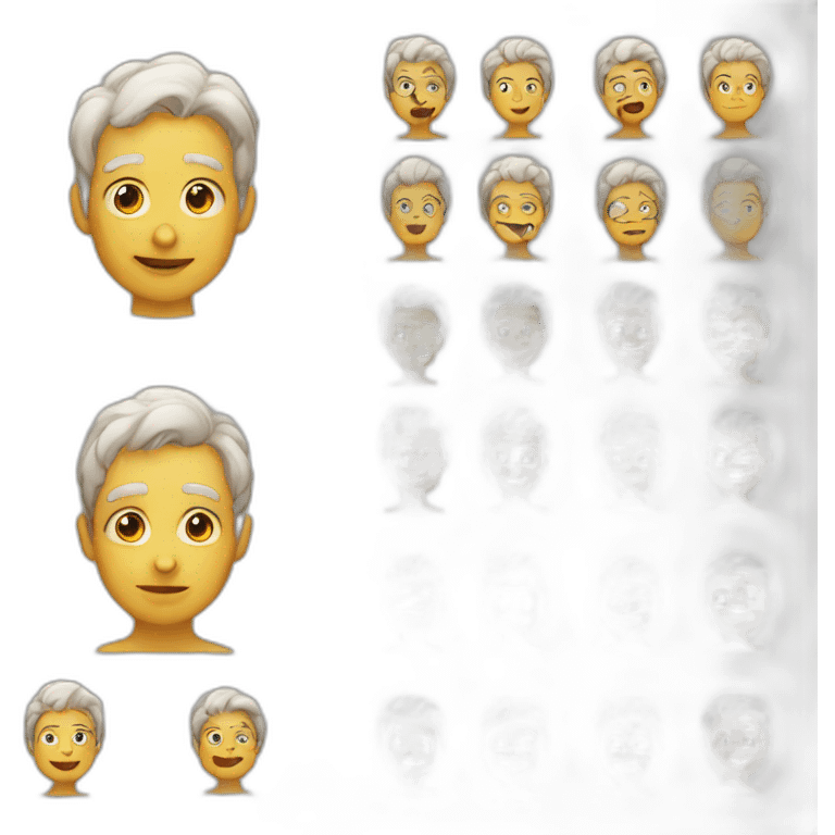 from young to old emoji