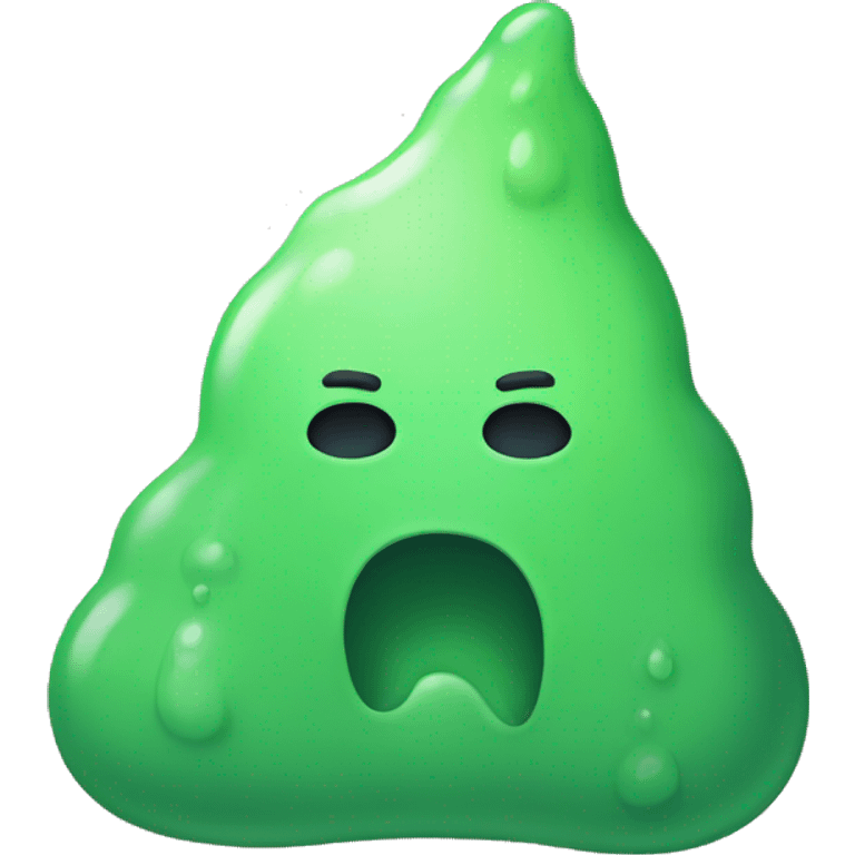 spreading sad slime emoji