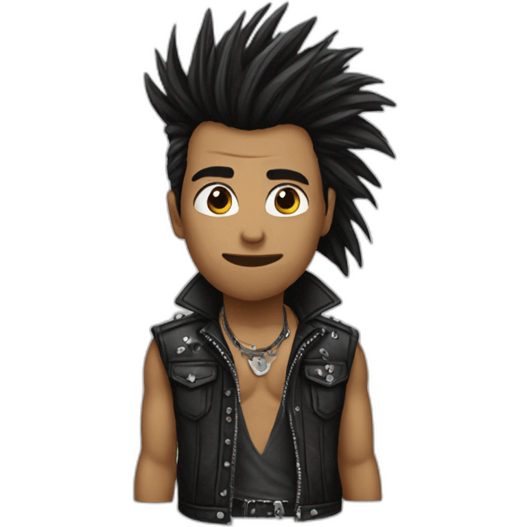 Rock punk emoji