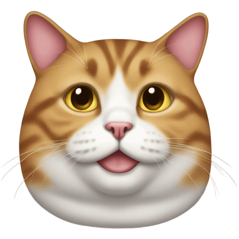 Fat cat  emoji