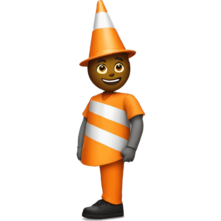 STREET CONE MAN emoji