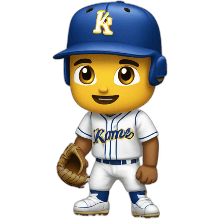 kamex baseball player emoji