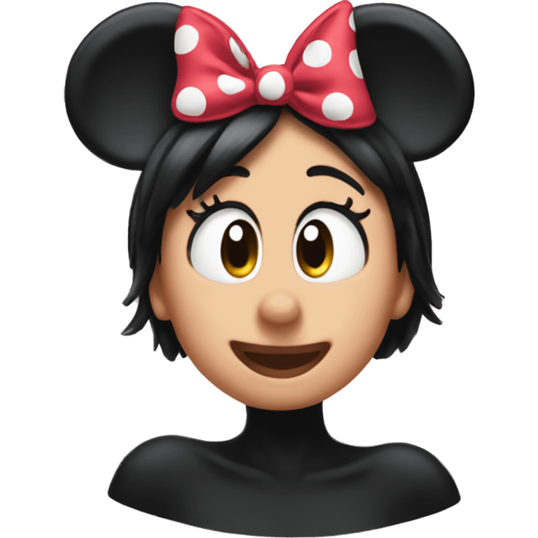 Minnie Mouse ears emoji