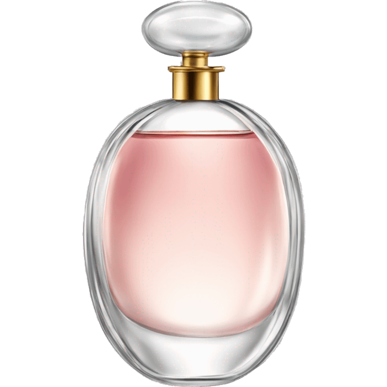 Luxury perfume bottle oval emoji