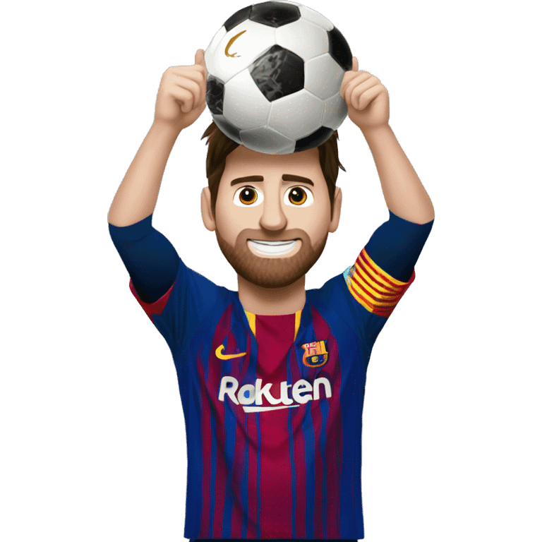 Messi campeón del mundo emoji