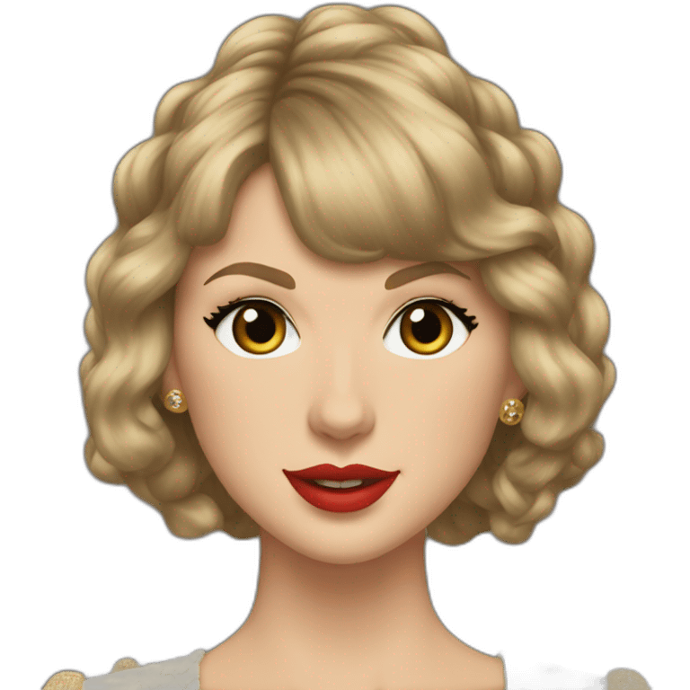 Taylor Swift in her folklore era emoji