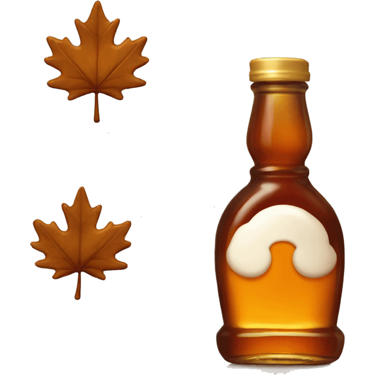 Maple syrup emoji