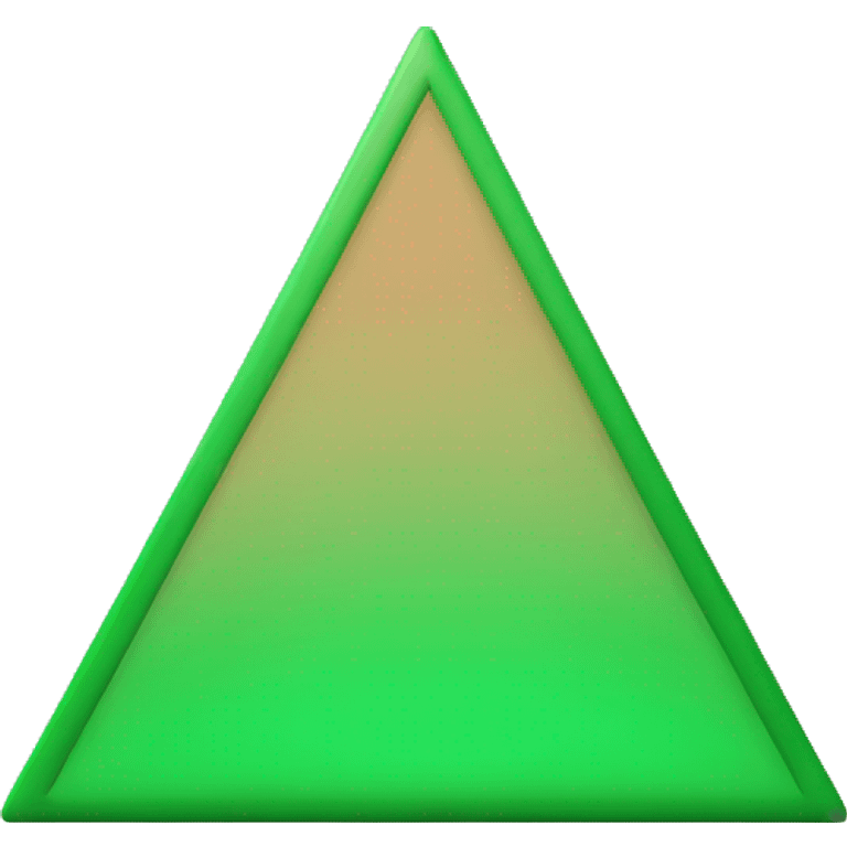 green triangle pointing up emoji