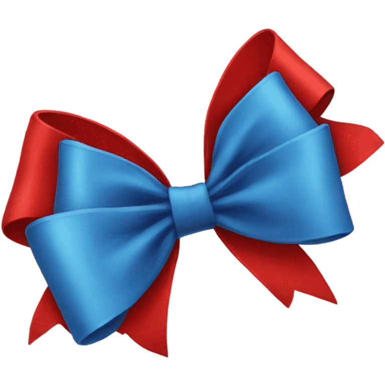 big red bow emoji