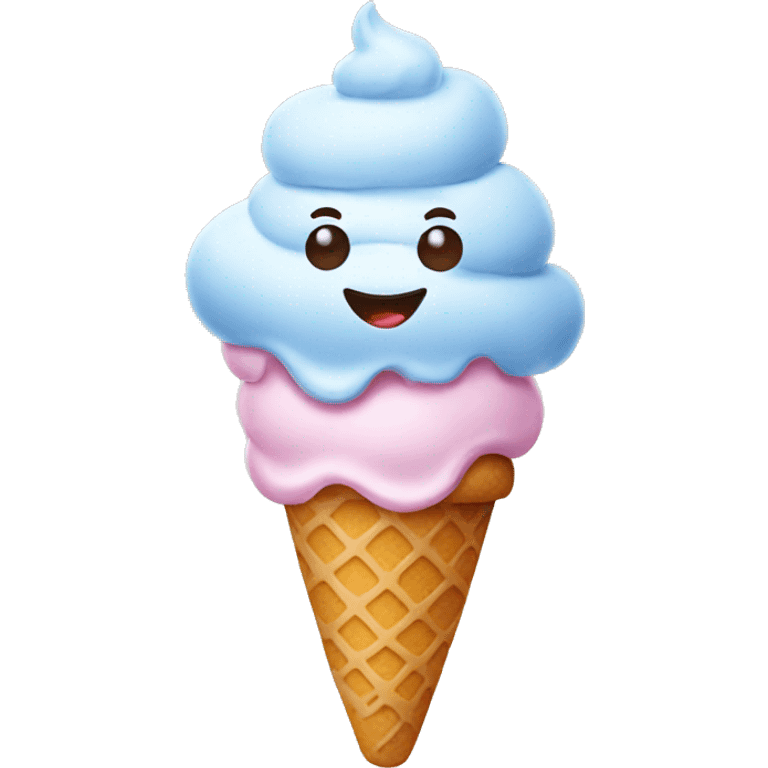 Ice cream emoji