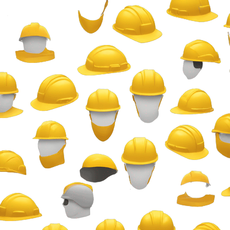 A construction helmet emoji