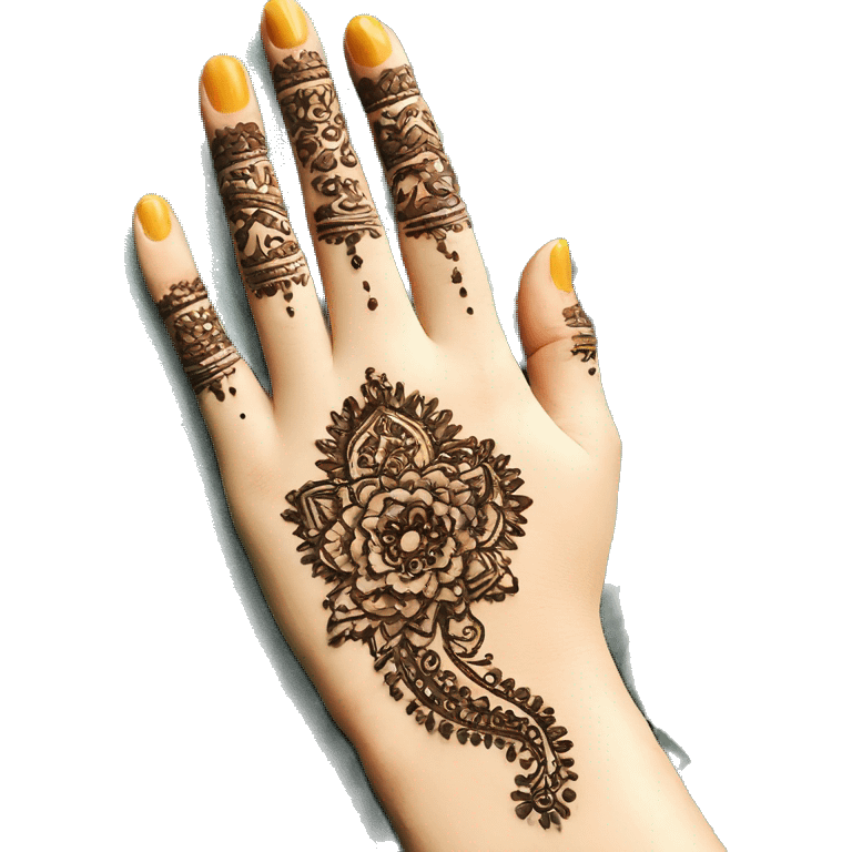 mehendi emoji