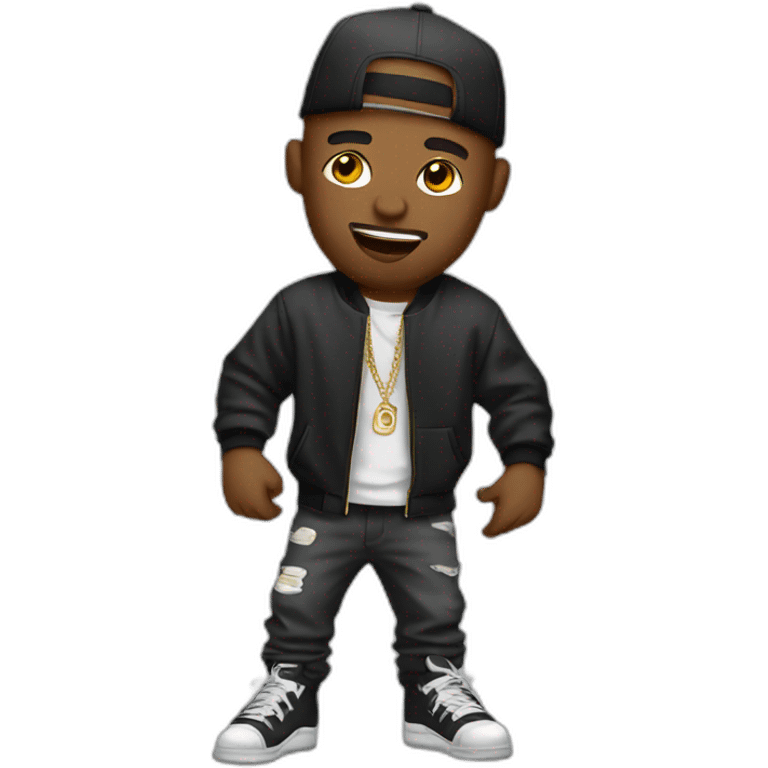 hiphop rapper emoji