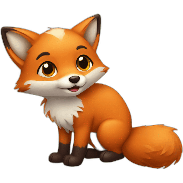 cute fox emoji