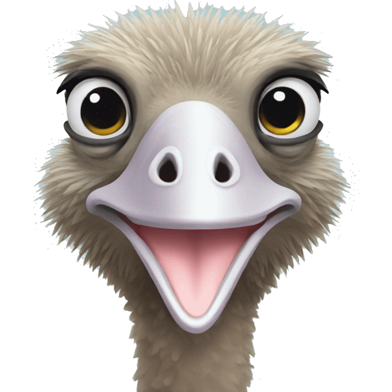 ostrich emoji