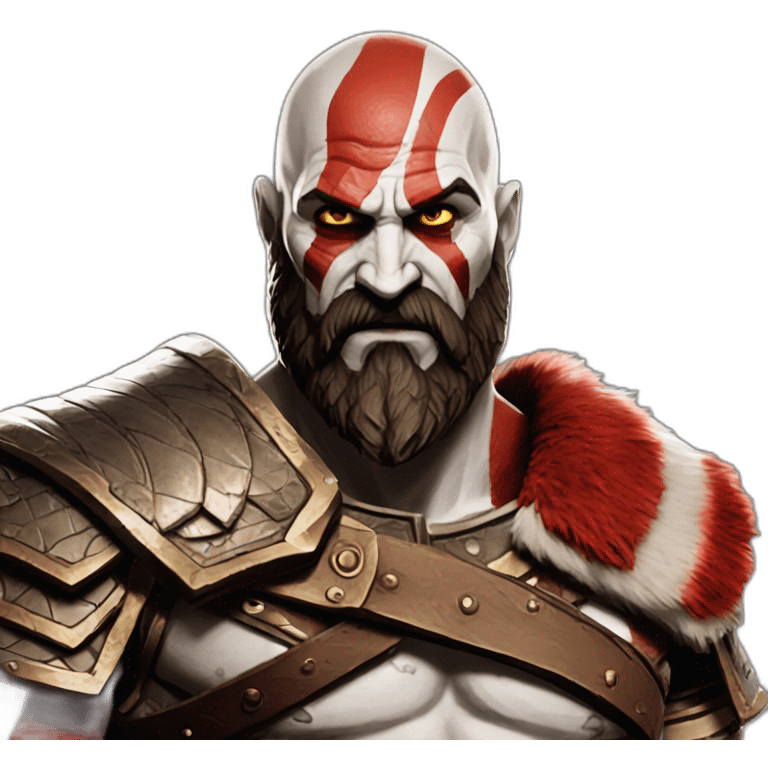 God of war Ragnarok kratos emoji