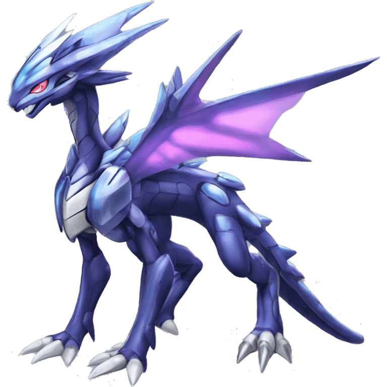  Cool Edgy Shiny Godly Ethereal Digimon-Genesect-Dialga-Reptile full body emoji