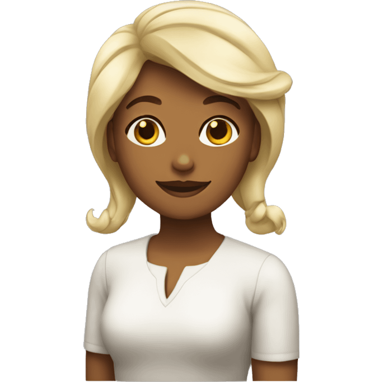 femme qui rigole emoji