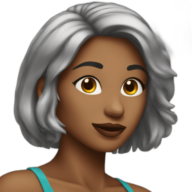 Sexy woman emoji