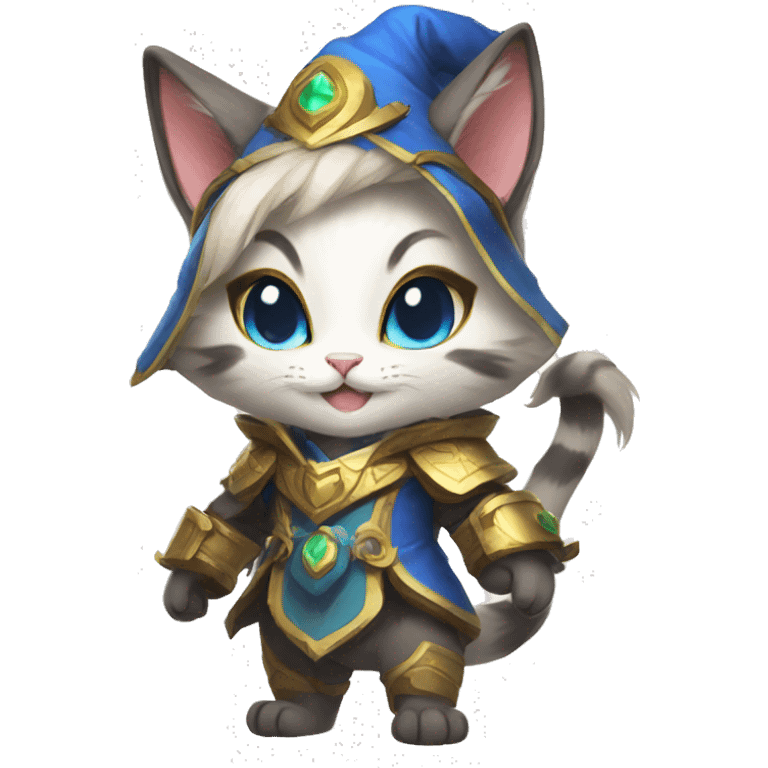 Yuumi the magical cat league of legends emoji