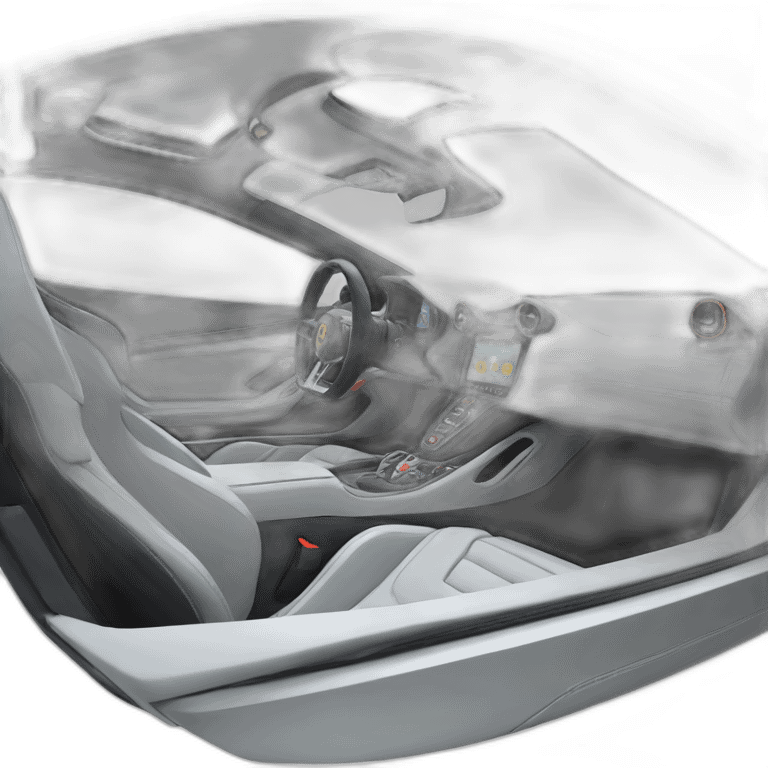 Supercar interior  emoji