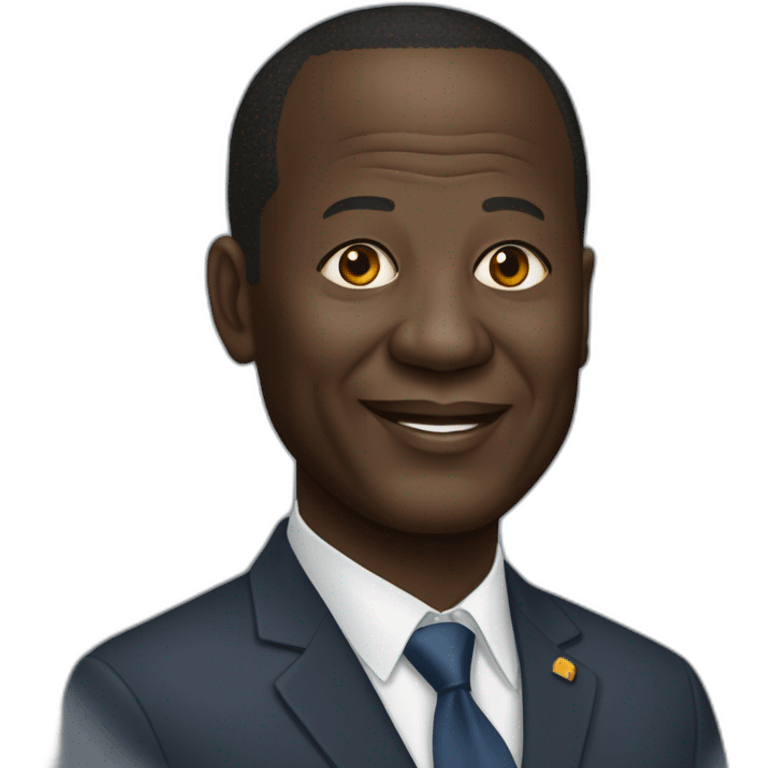 Alassane ouattara emoji