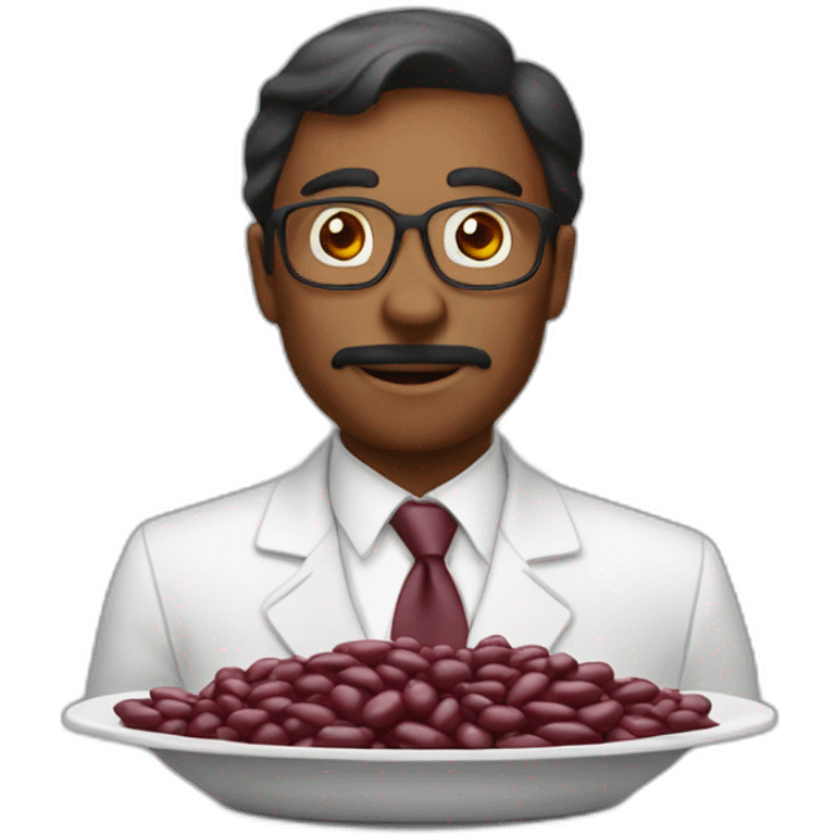 plate of redbeans emoji