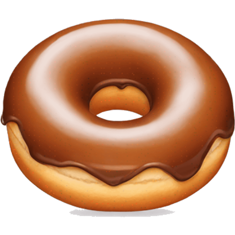 Bitten donut emoji