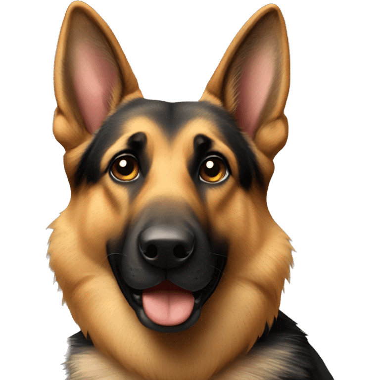 german shepherd  emoji