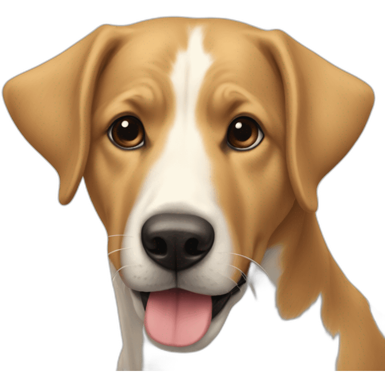 Un chien courant lucernois  emoji