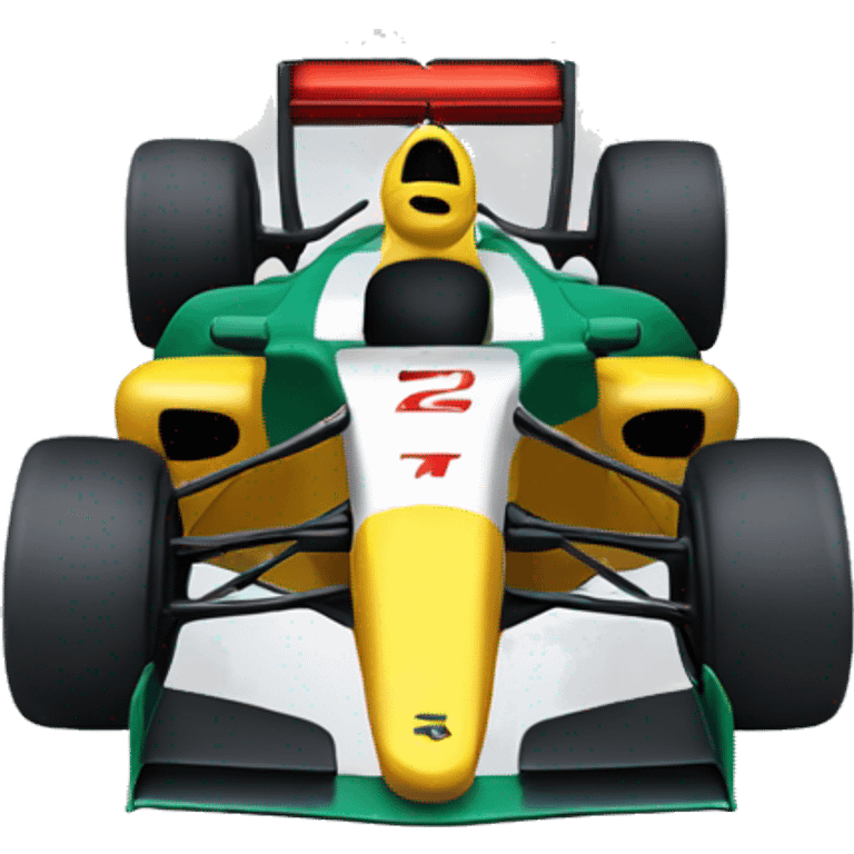 Formula 1 car emoji