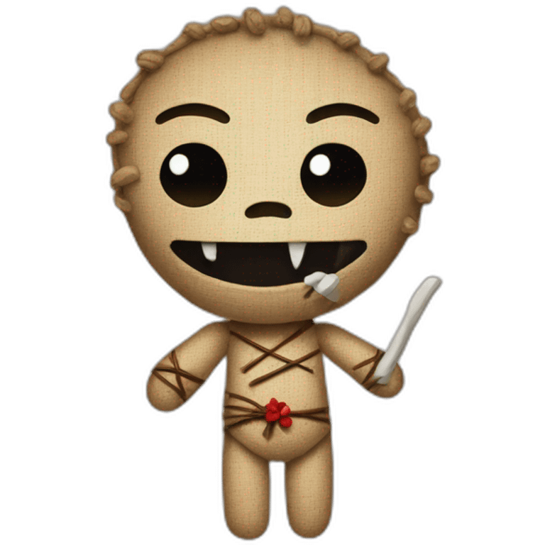 voodoo doll emoji