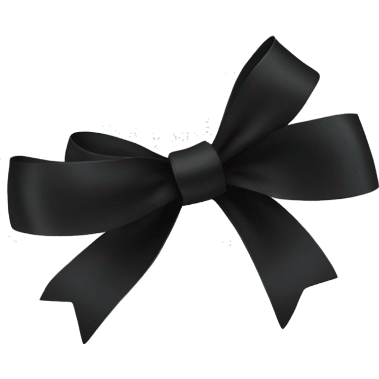 Strip of black ribbon emoji